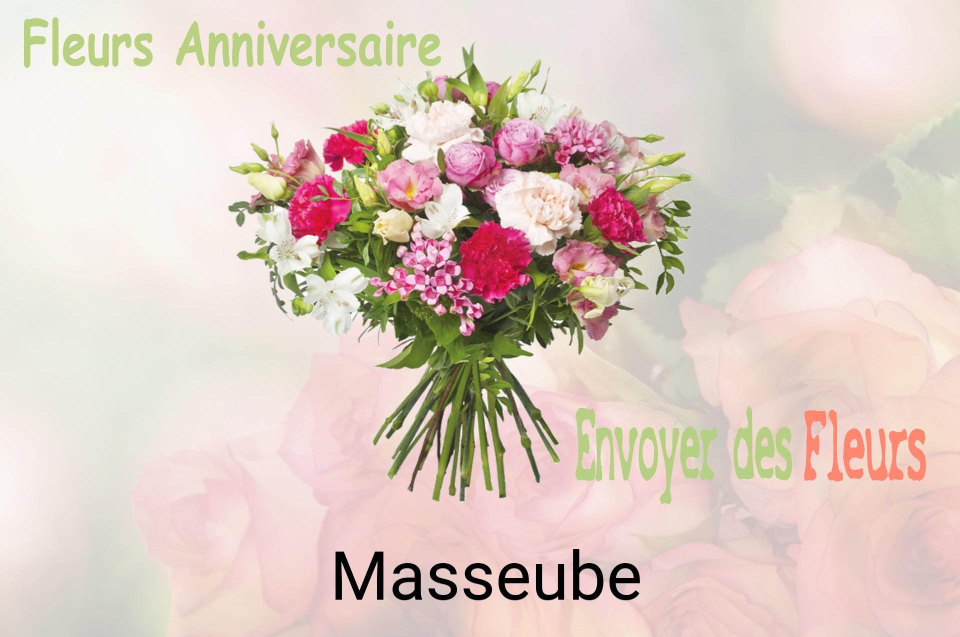 Bouquet de fleurs d’anniversaire livré à Masseube